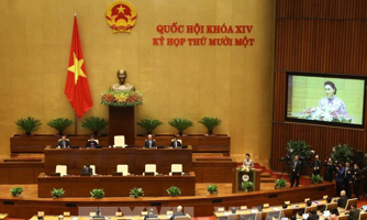 Chính thức khai mạc kỳ họp cuối cùng của Quốc hội khóa 14
