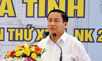 Chủ tịch Hà Tĩnh làm Bí thư khoá mới