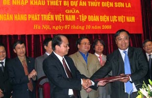 Thêm 400 triệu USD cho Thủy điện Sơn La