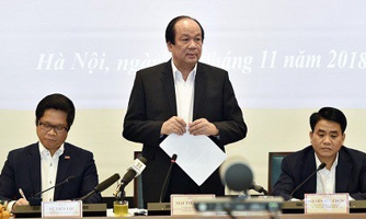 Thủ tướng lưu ý Hà Nội kiên quyết xử lý sai phạm đất đai