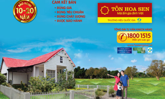 Tôn Hoa Sen cam kết trách nhiệm xã hội với cộng đồng