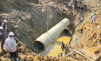 Nhiều cựu lãnh đạo Vinaconex liên đới vụ vỡ đường ống nước
