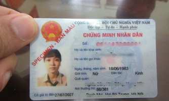 Có thể cấp thẻ căn cước công dân ngay khi khai sinh