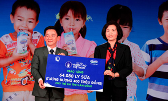 Vinamilk và quỹ sữa “Vươn cao Việt Nam” đến Lâm Đồng