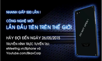Bkav khoe Bphone truyền dữ liệu “nhanh gấp 500 lần”