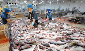 Xuất khẩu thủy sản tăng 3,3% trong quý 1