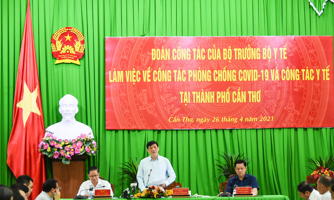 Gấp rút thiết lập bệnh viện dã chiến vùng tại Thành phố Cần Thơ