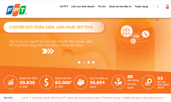 4 tháng, FPT lãi ròng tăng 20% so với cùng kỳ