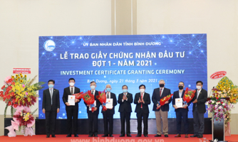 5 doanh nghiệp FDI rót gần 1 tỉ USD vào Bình Dương