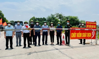 Bắc Giang: Chuyển từ cách ly xã hội sang giãn cách xã hội hai huyện Lục Nam, Yên Thế