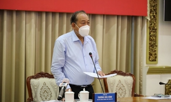Phó Thủ tướng đề xuất TP.HCM nâng áp dụng lên Chỉ thị 16 để chặn Covid-19 lây lan