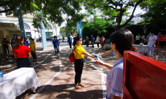 Hà Nội diễn tập phòng, chống dịch Covid-19 cho kỳ thi tốt nghiệp THPT