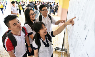 Hà Nội công bố điểm chuẩn vào lớp 10 trung học phổ thông chuyên
