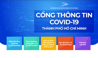 TP.HCM ra mắt cổng thông tin Covid-19, đẩy lùi thông tin giả mạo