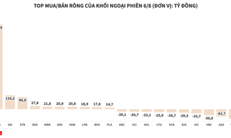 Khối ngoại có phiên mua ròng thứ 6 liên tiếp, vẫn miệt mài gom SSI