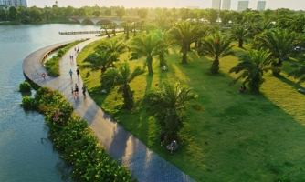 Khu đô thị nói không với những cung đường, vỉa hè bê tông