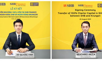 SHB sẽ chuyển nhượng 100% vốn tại SHB Finance cho Krungsri – thành viên thuộc Tập đoàn MUFG 
