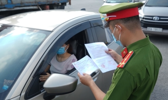 Hà Nội công bố quy trình cấp giấy đi đường cho 6 nhóm đối tượng 