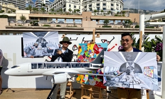Airbus đưa nghệ thuật graffiti lên dòng máy bay phản lực thương mại mới