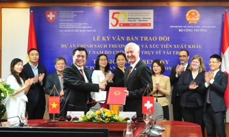 Thụy Sĩ hỗ trợ Việt Nam nâng cao năng lực xúc tiến xuất khẩu 