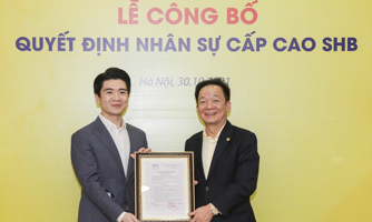 Con trai "bầu Hiển" làm Phó Tổng giám đốc ngân hàng SHB