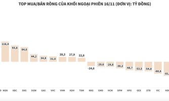 Khối ngoại gom mua chứng chỉ quỹ FUEVFVND hơn 262 tỷ đồng