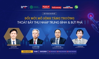 Đối thoại chuyên đề: "Đổi mới mô hình tăng trưởng kinh tế: Thoát bẫy thu nhập trung bình và bứt phá"