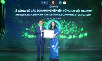 Traphaco đạt Top 10 Doanh nghiệp bền vững Việt Nam 2021