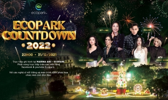 Ecopark chi gần 10 tỷ đồng tổ chức đại tiệc âm nhạc và ánh sáng chào năm mới