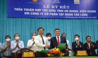 Thiết lập vùng trồng lúa chất lượng cao quy mô lớn tại An Giang và Kiên Giang