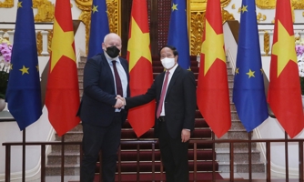 Phó Thủ tướng Lê Văn Thành đề nghị EU sớm gỡ bỏ thẻ vàng IUU với Việt Nam