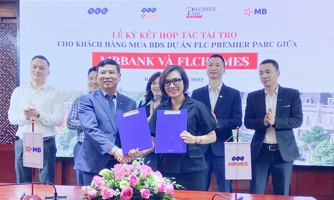 FLCHomes và MB hợp tác tài trợ cho khách hàng mua dự án FLC Premier Parc