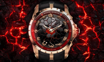 Đồng hồ Hiệp sĩ bàn tròn của Roger Dubuis: phiên bản vàng hồng gây ấn tượng mạnh