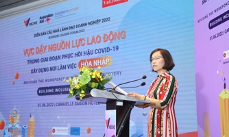 Chủ tịch VBCWE Hà Thu Thanh: Duy trì giá trị bình đẳng giới là kiến tạo cho sự phát triển bền vững