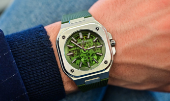 Đồng hồ Bell & Ross BR05 Skeleton Green: đô thị hơn, hiện đại hơn