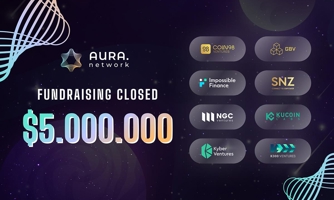 Aura Network gọi vốn 5 triệu USD từ vòng hạt giống và chiến lược 