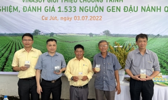 Sở hữu ngân hàng 1.533 nguồn gen đậu nành, Vinasoy chủ động nguồn cung ứng