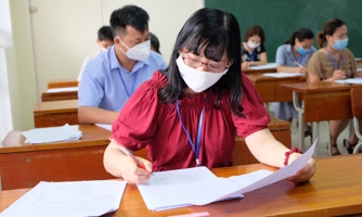 Bộ Giáo dục và Đào tạo kiểm tra công tác chấm thi tốt nghiệp THPT của Hà Nội