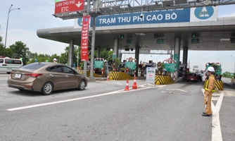 Sau 40 ngày thi công gấp rút, chính thức thu phí không dừng ETC tuyến cao tốc Cầu Giẽ - Ninh Bình