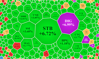 Tiền vào “sầm sập”, VN-Index bay cao gần 20 điểm