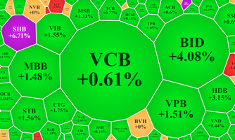 Dòng tiền trở lại, VN-Index băng băng hướng tới mốc 1300