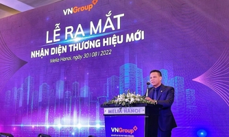 VNGroup ra mắt bộ nhận diện thương hiệu mới.