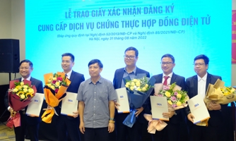 FPT IS là một trong năm đơn vị đầu tiên cung cấp dịch vụ chứng thực hợp đồng điện tử tại Việt Nam