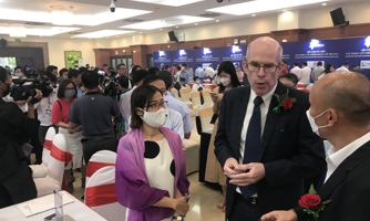 Hàng trăm cuộc kết nối giữa nhà sản xuất và nhà cung cấp công nghiệp hỗ trợ đang diễn ra tại TP.HCM