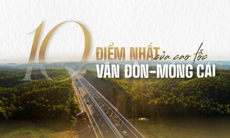 10 điểm nhất của cao tốc Vân Đồn - Móng Cái
