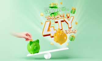 Cơ hội trúng 600 triệu đồng khi gửi tiết kiệm tại Vietcombank