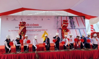 Hải Phòng khởi công dự án Trung tâm Công nghiệp GNP Nam Đình Vũ tổng vốn đầu tư 38,5 triệu USD