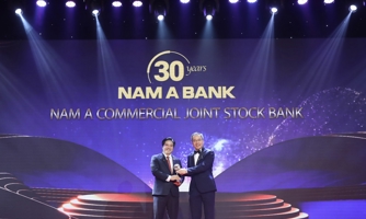 Nam A Bank -  30 năm “Thương hiệu truyền cảm hứng Châu Á”