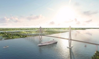 Đồng loạt lùi thời gian lựa chọn nhà thầu tại 4 gói thầu thuộc dự án cầu Rạch Miễu 2
