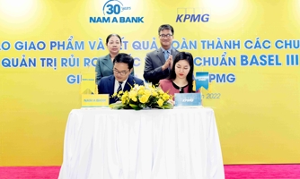 Nam A Bank công bố hoàn thành các chuẩn mực quốc tế về quản trị rủi ro theo tiêu chuẩn Basel III 
